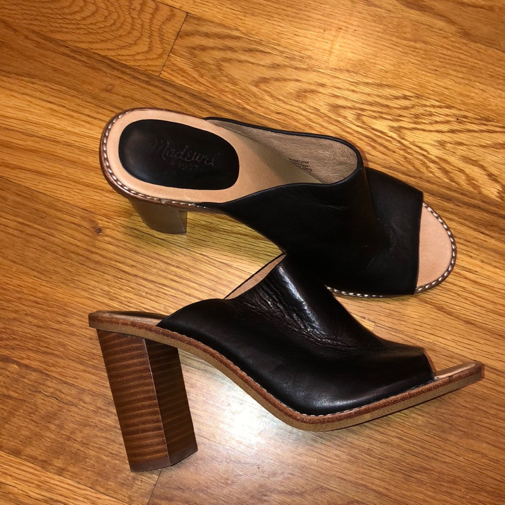 Madewell Finch Open Toe Mule Sandals